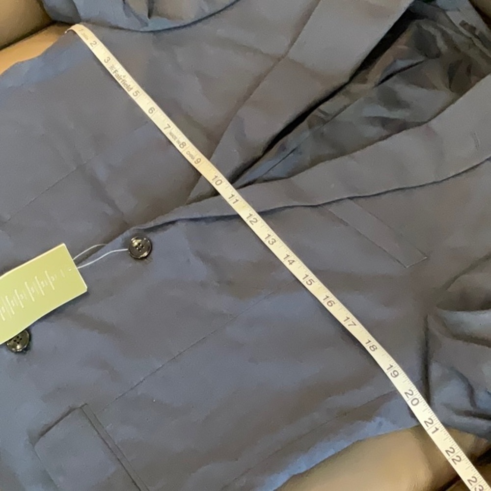 H&M men’s suit jacket blue - Picture 4 of 6